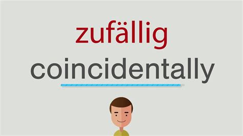 zufällig auf englisch|More.